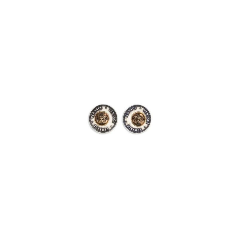 Versace Gray Brass Women's Earrings
